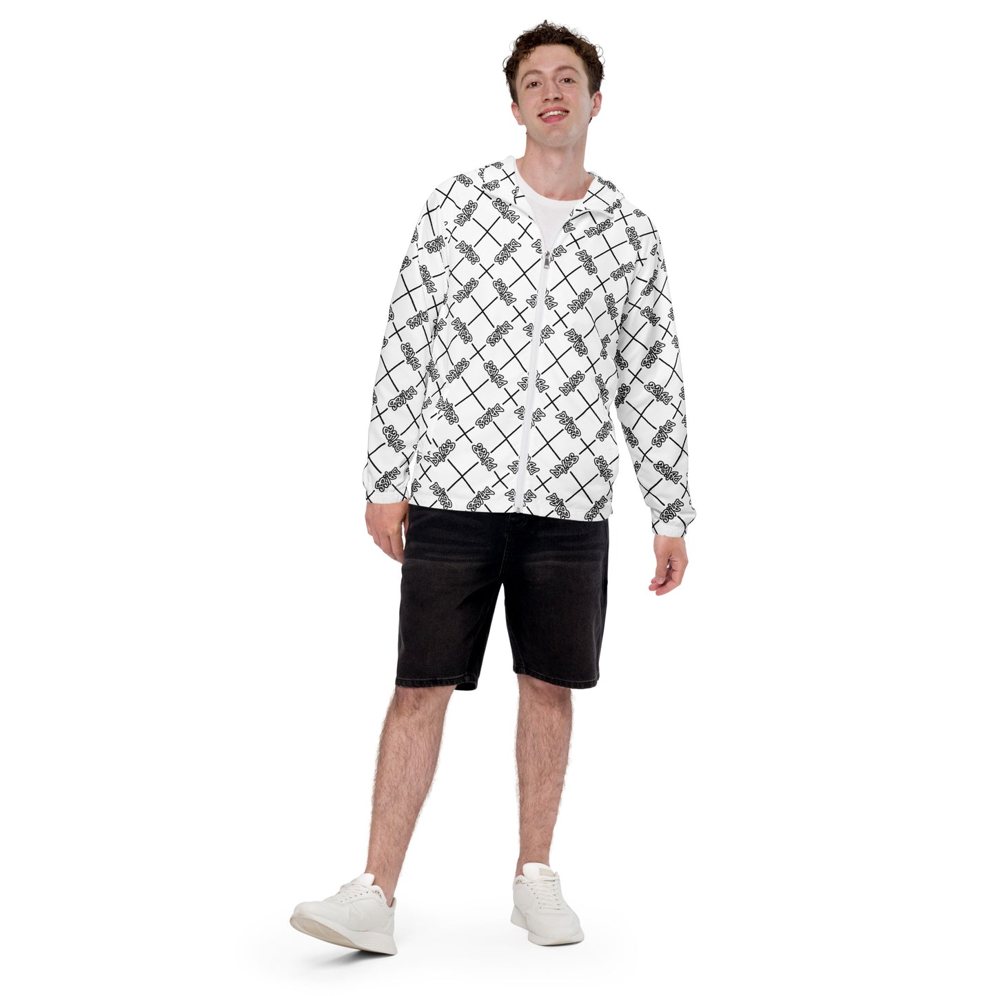 Driss Pattern Men’s windbreaker