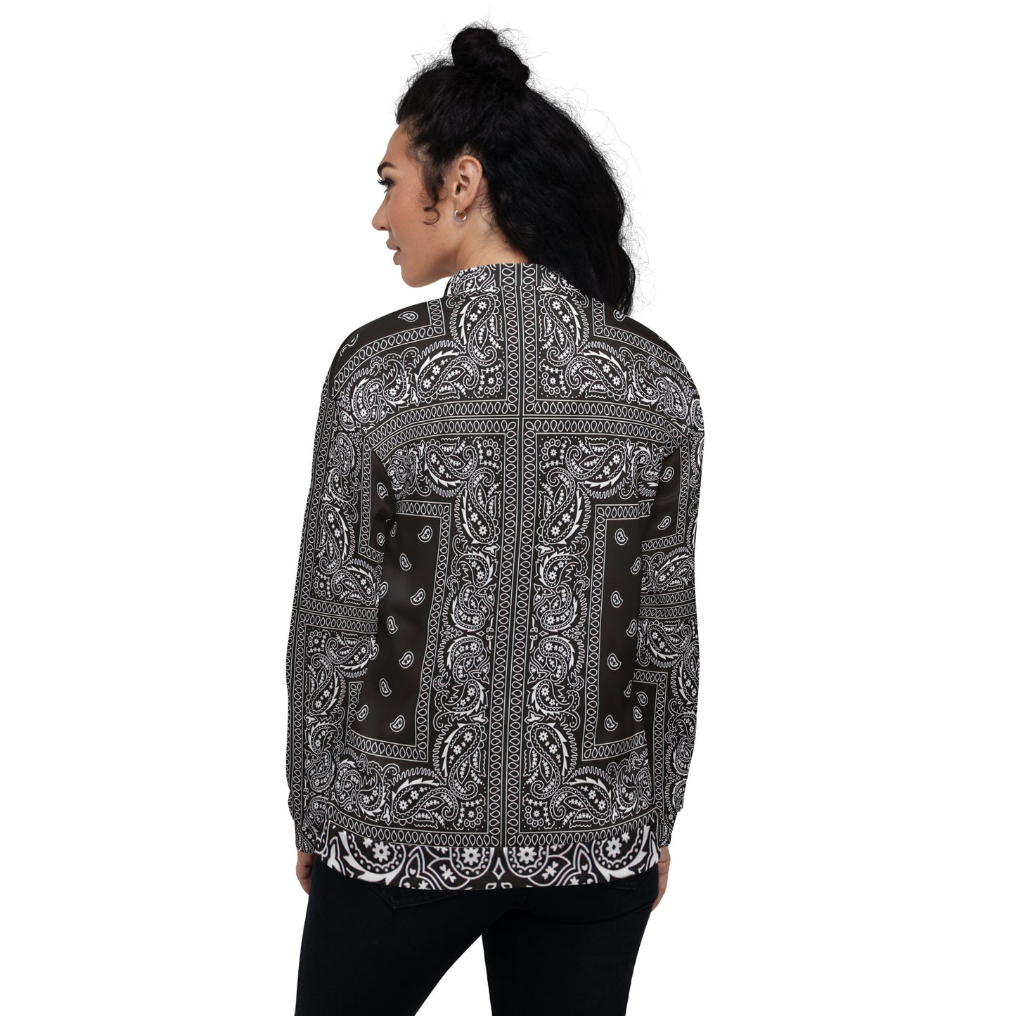 "Bandana" Unisex Bomber Jacket by: Driss