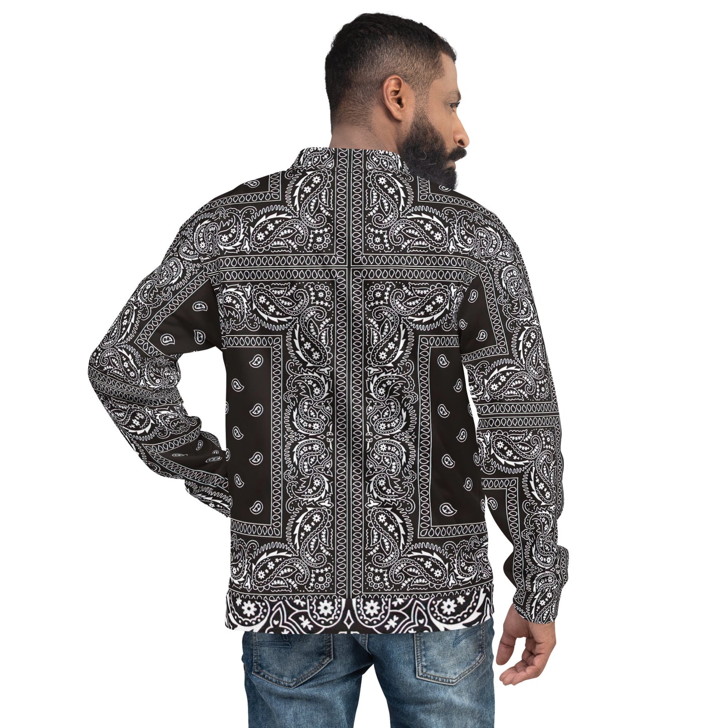 "Bandana" Unisex Bomber Jacket by: Driss