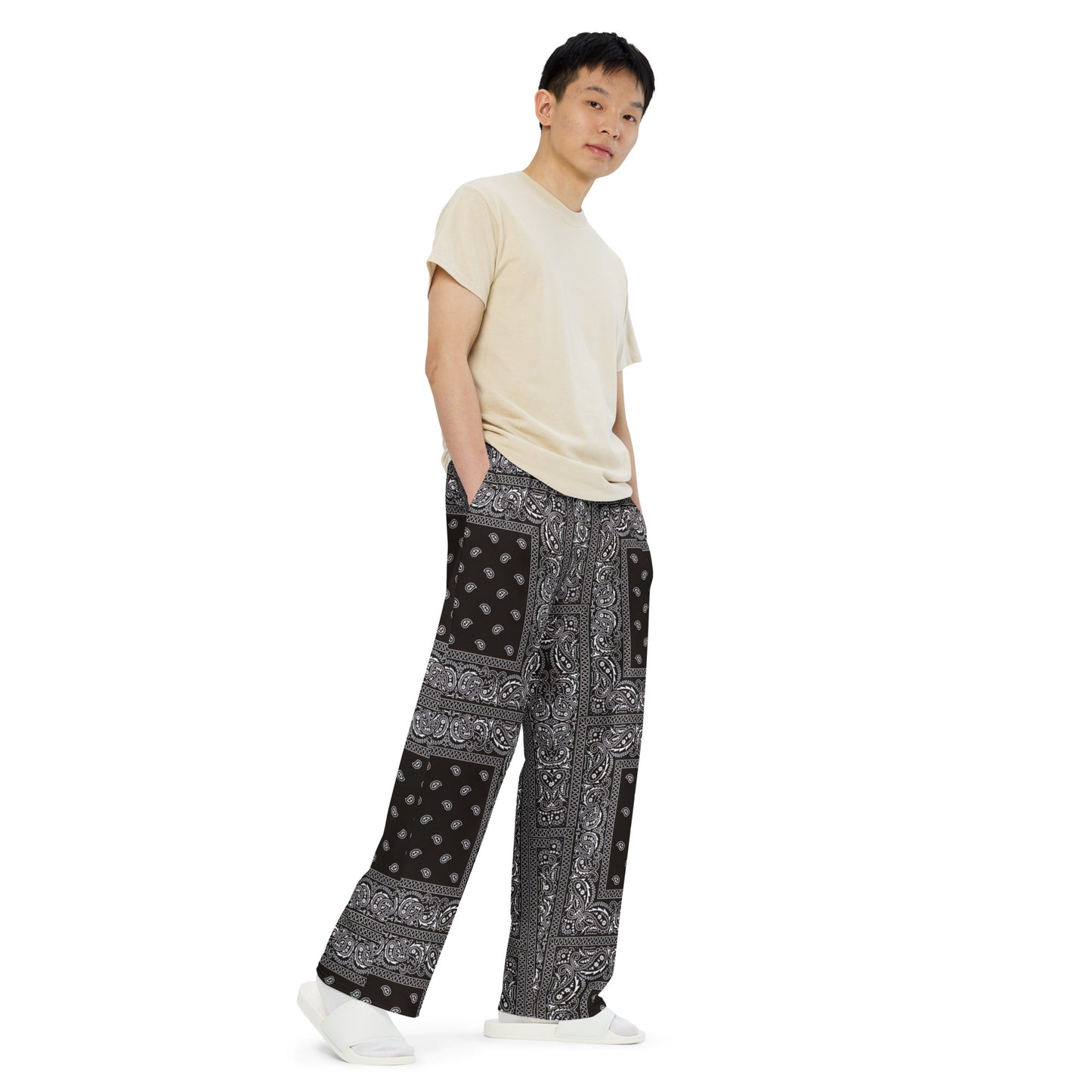 "Bandana" wide-leg pants by: Driss