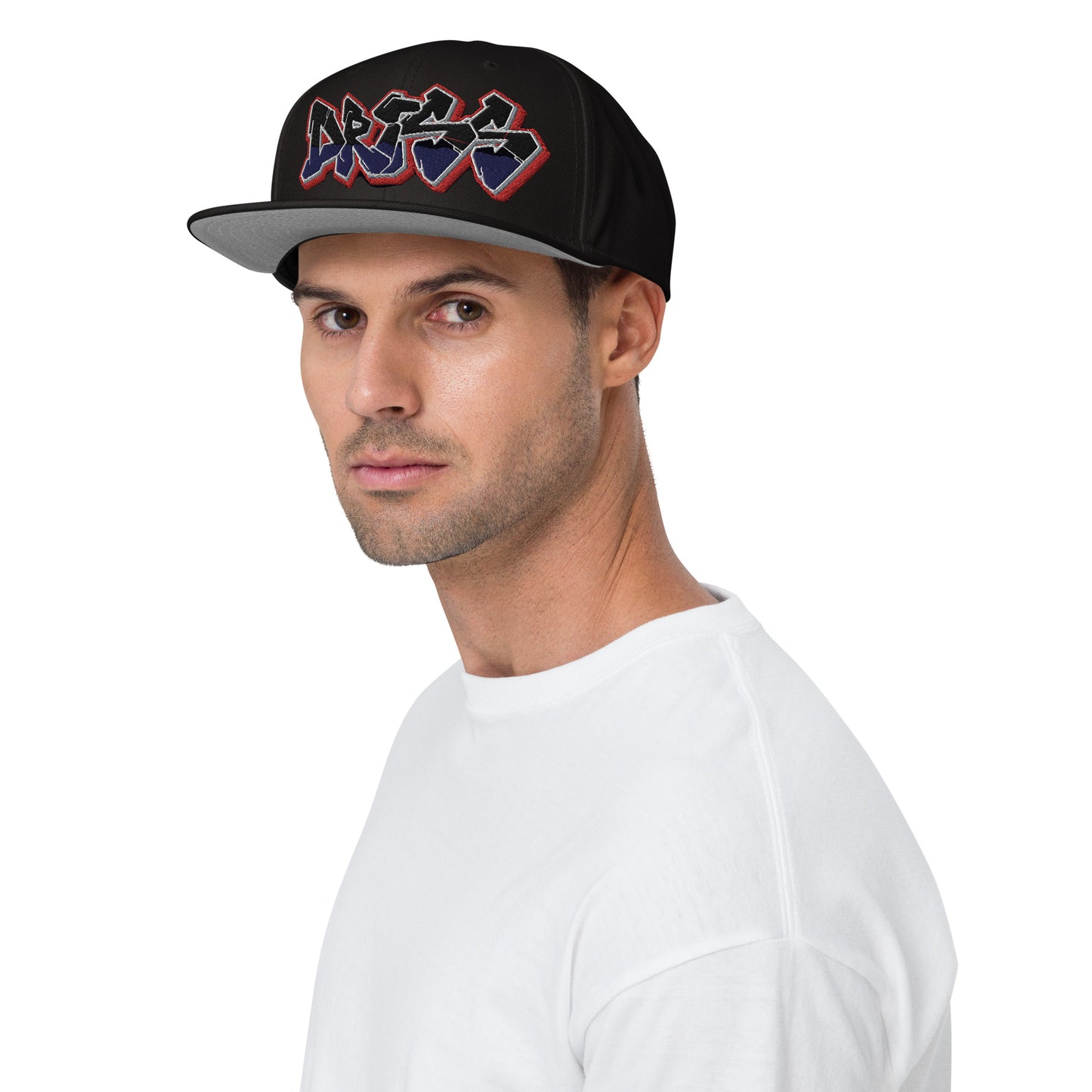 Driss Stiched Snapback Hat