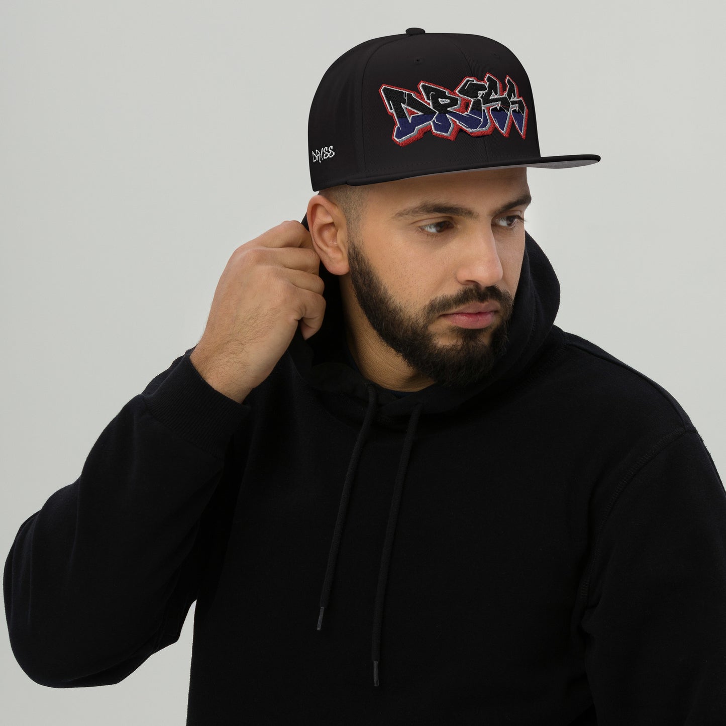 Driss Stiched Snapback Hat