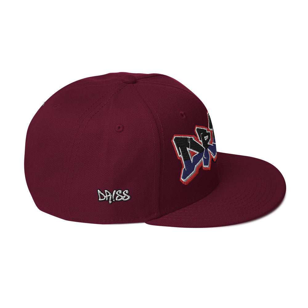 Driss Stiched Snapback Hat