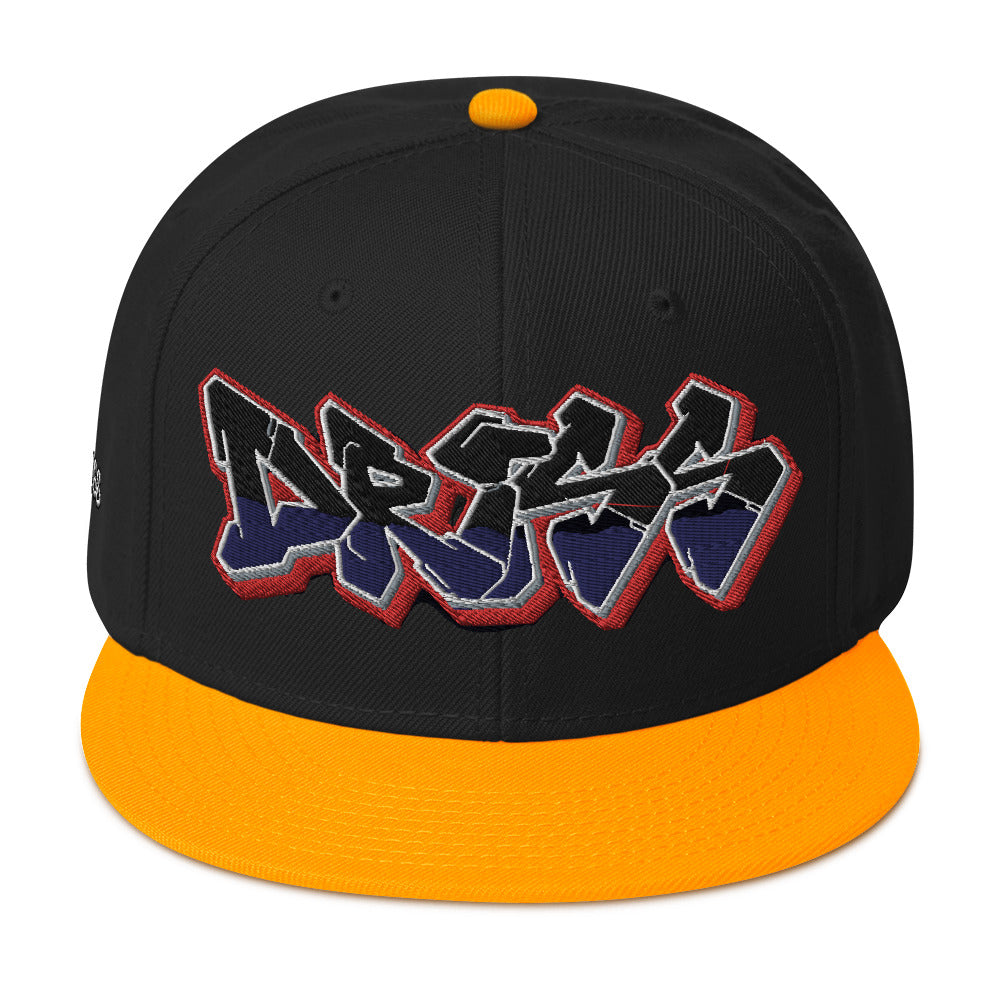 Driss Stiched Snapback Hat