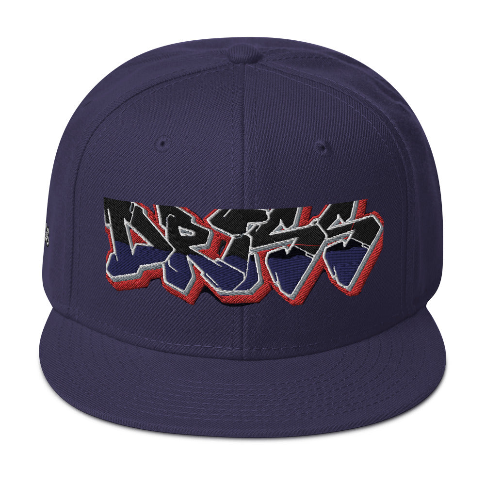 Driss Stiched Snapback Hat