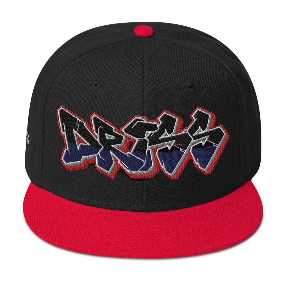 Driss Stiched Snapback Hat