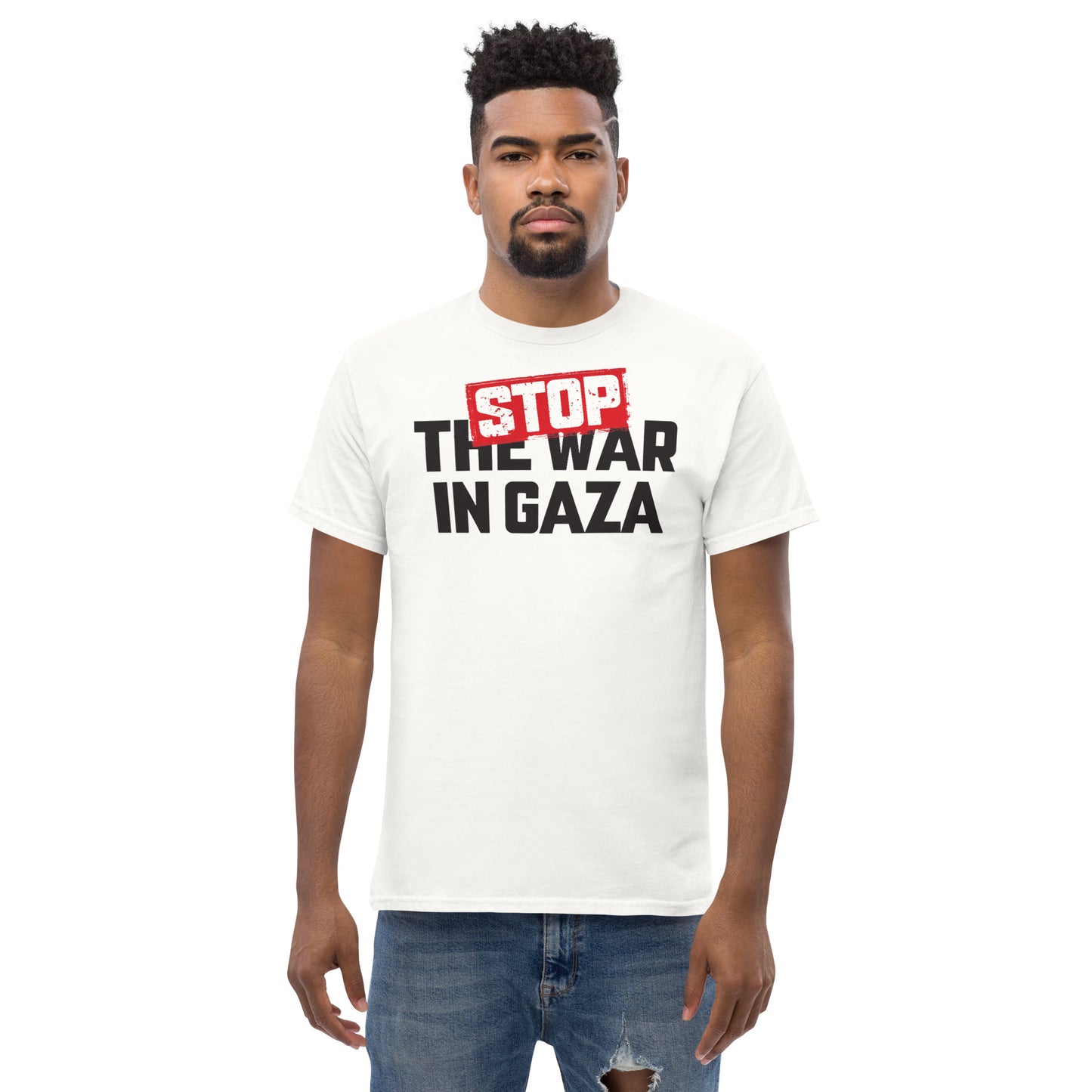 Stand for Justice: "Stop the War in Gaza" Unisex T-Shirt